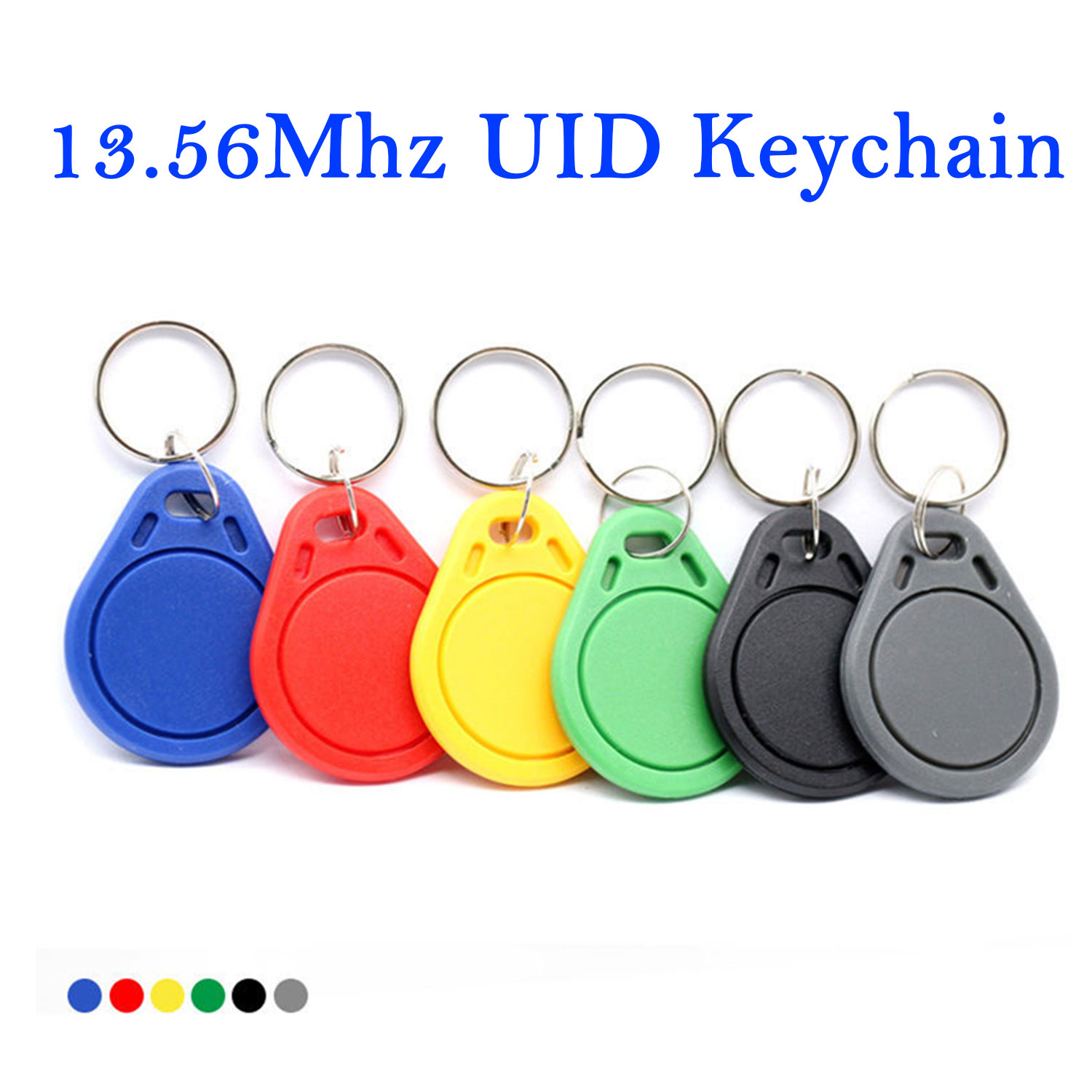 Smart Ring Nfc Pay - UID Rewritable พวงกุญแจ RFID สมาร์ทชิป Clone