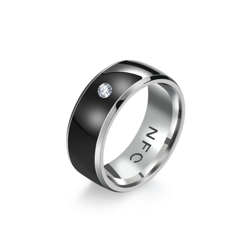 Smart Ring Nfc Pay - แฟชั่นโทรศัพท์แอนดรอยด์อุปกรณ์เชื่อมต่ออัจฉริยะแบบมัลติฟังก์ชันสวมใส่ได้แหวนใส่นิ้ว NFC อัจฉริยะเทคโนโลยีกันน้ำใหม่