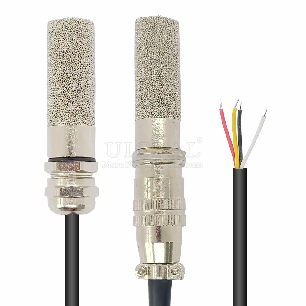 Muscle Sensor Emg - เซ็นเซอร์วัดความชื้นอุณหภูมิเอาท์พุท SHT20 SHT30 SHT40สาย SHTC3หัวโลหะเซ็นเซอร์ความจุดิจิตอล I2C