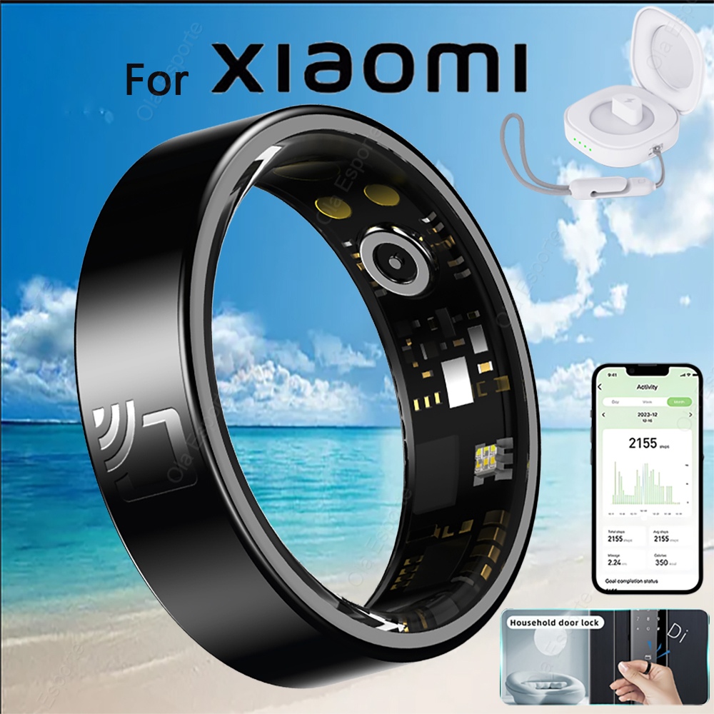Smart Ring Nfc Pay - แหวนสมาร์ทริงใหม่ ผู้ชาย ผู้หญิง 2025 ตรวจสอบสุขภาพแบบเรียลไทม์ กีฬา