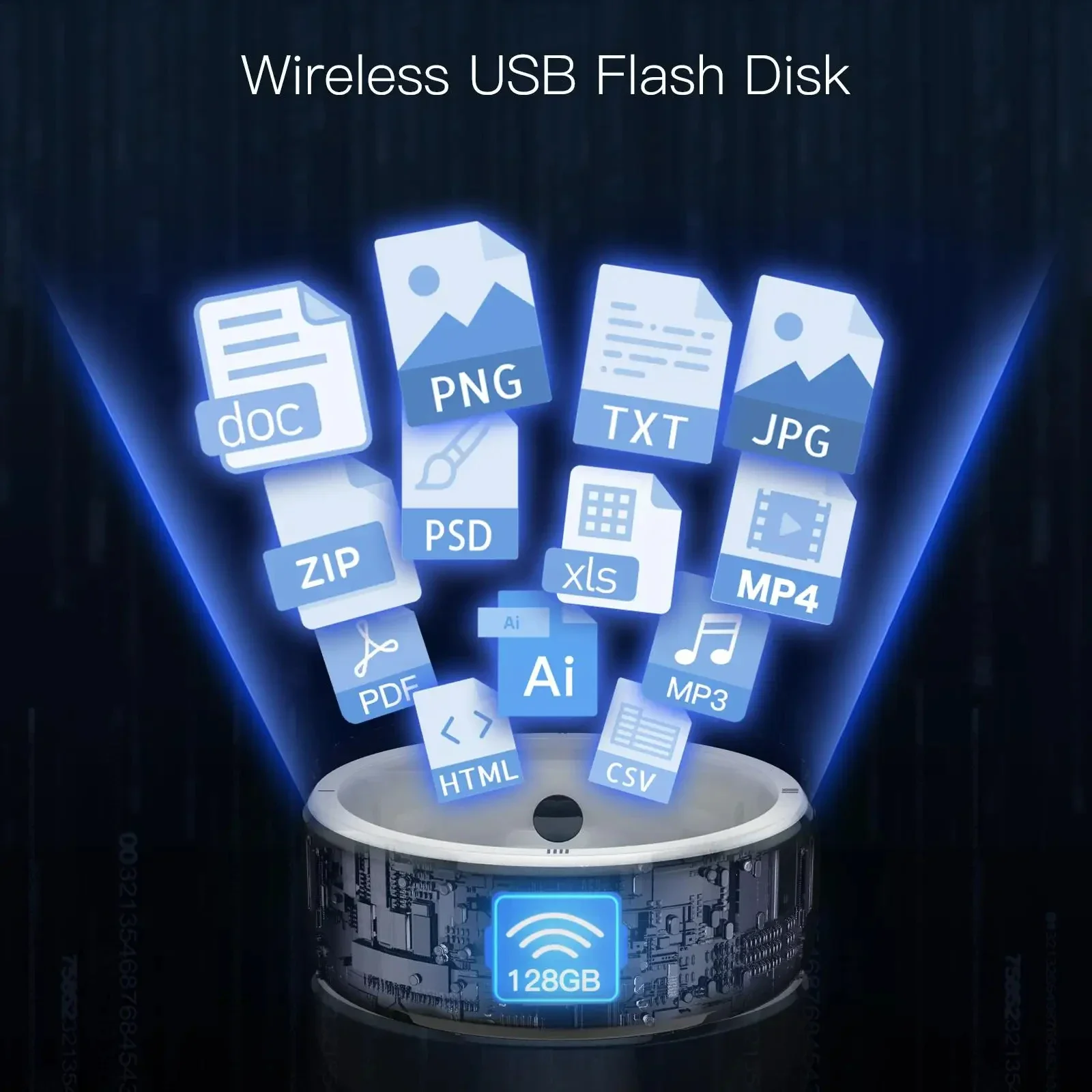 Smart Ring Nfc Pay - แหวนสมาร์ท 6 การ์ด RFID Disk Sharing