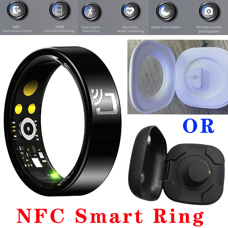 Smart Ring Nfc Pay - แหวนสมาร์ท NFC-พร้อม Heart Rate สุขภาพ Sleep