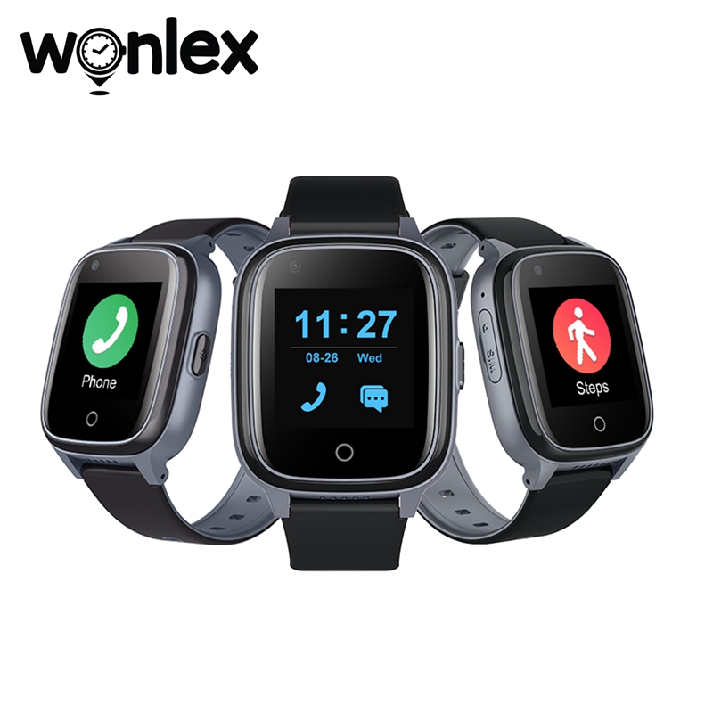 Fall Detection Watch - สมาร์ทวอทช์ Wonlex KT17S สำหรับผู้สูงอายุ พร้อมระบบตรวจจับการล้ม วิดีโอคอล