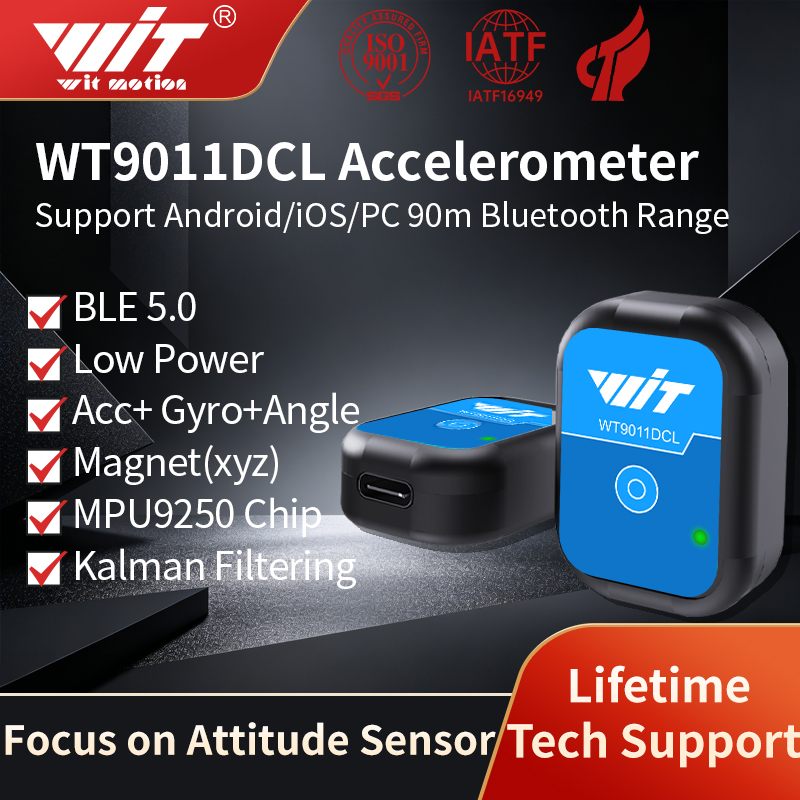 Muscle Sensor Emg - WitMotion WT9011DCL บลูทูธ 5.0 เซ็นเซอร์วัดความเร่ง ไจโรสโคป