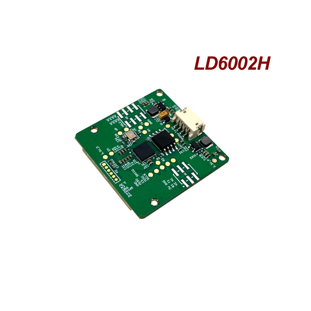 Breath Rate Monitor - โมดูลเรดาร์ตรวจจับการหายใจและอัตราการเต้นของหัวใจแบบไม่สัมผัส 60GHz สำหรับเครื่องตรวจสอบเด็กอัจฉริยะ LD6002H สำหรับการติดตามการนอนหลับ