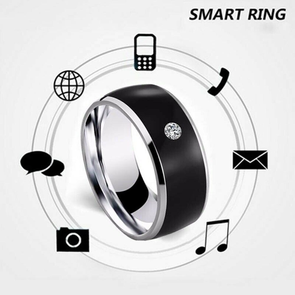 Smart Ring Nfc Pay - แหวนนิ้วอัจฉริยะ NFC สวมใส่อัจฉริยะเชื่อมต่ออุปกรณ์โทรศัพท์ Android แหวนแฟชั่น