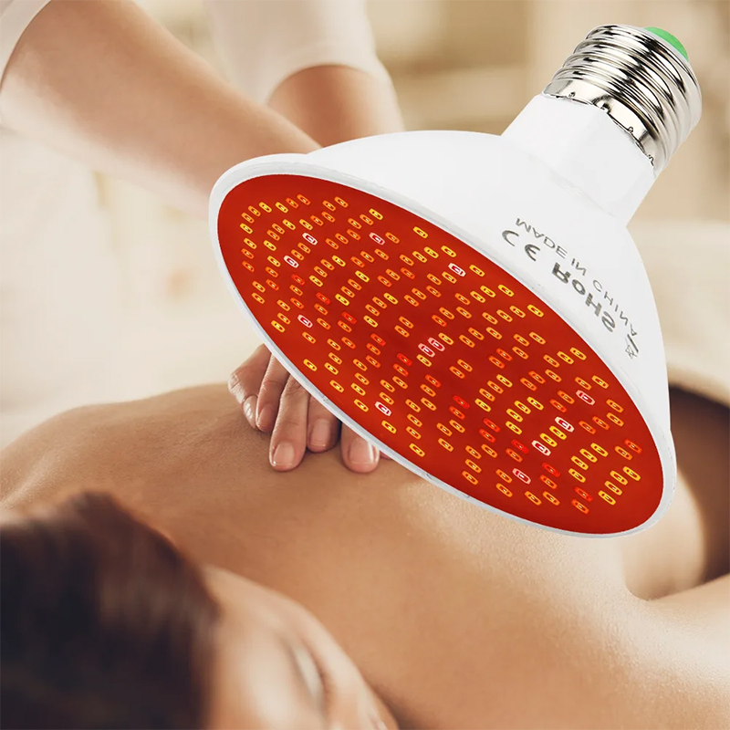 Galvanic Skin Sensor - อุปกรณ์บำบัดด้วยแสง LED 660 นาโนเมตร สีแดง และ