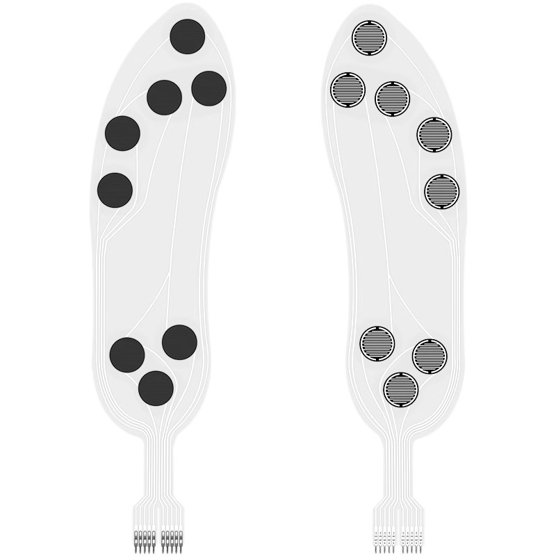 Smart Insole Pressure - เซ็นเซอร์ความดันฟิล์มบางแบบยืดหยุ่น ZNX-01 Smart Insole Piezoresistor Type