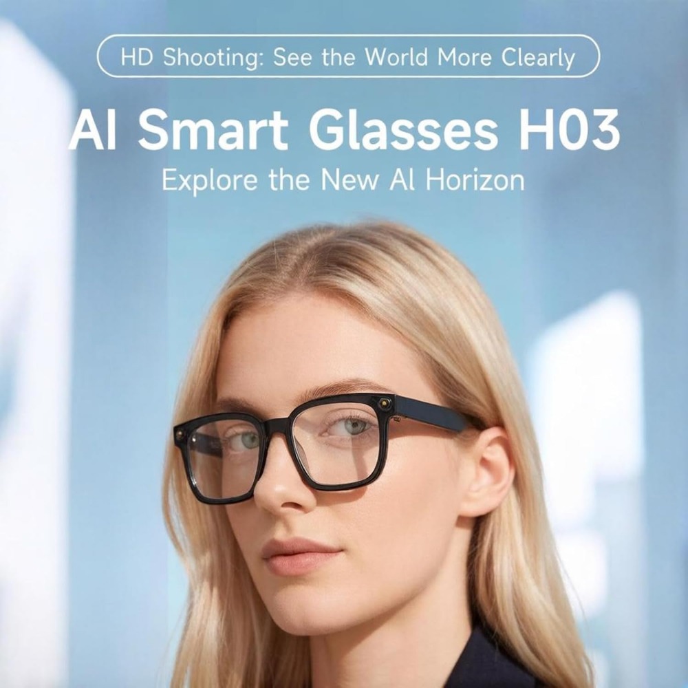 แว่นตาอัจฉริยะพร้อมกล้อง 8MP,  - Smart Glasses Lens บทวิจารณ์และราคา