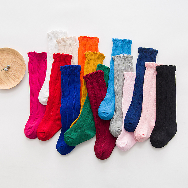 ถุงเท้ายาวถึงเข่ามีระบายแบบเข็ - Baby Sock Oximeter บทวิจารณ์และราคา