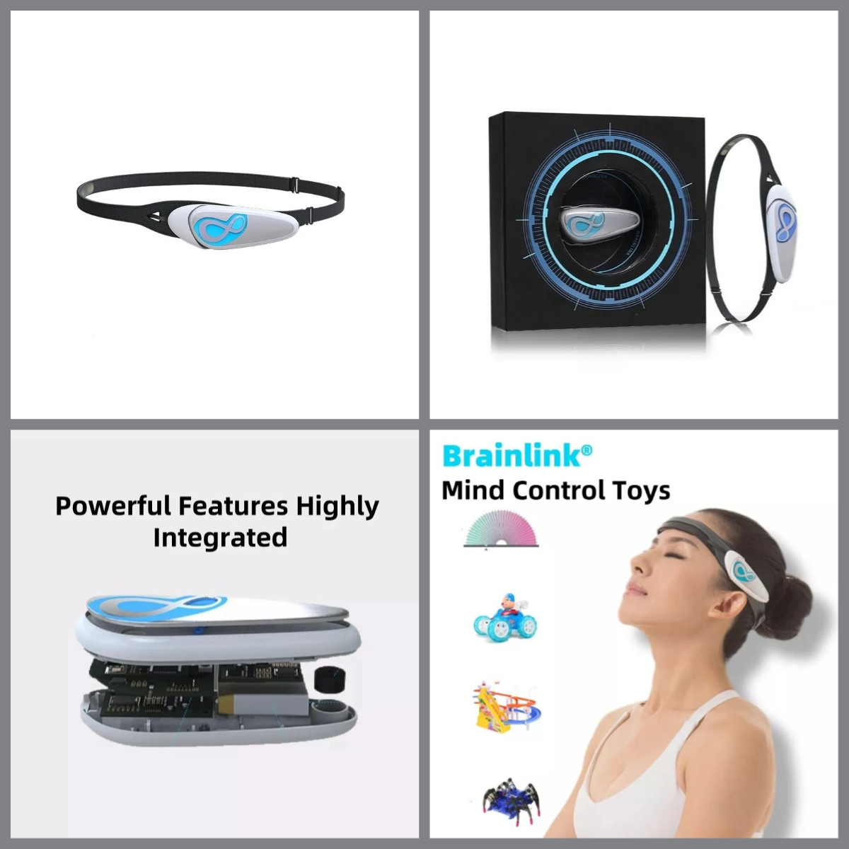 อุปกรณ์ฝึกบีโอฟีดแบคแบบคาดศีรษ - Meditation Headband Eeg บทวิจารณ์และราคา