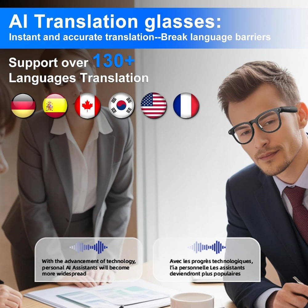 แว่นตาอัจฉริยะพร้อมกล้อง HD, ก - Smart Glasses Lens บทวิจารณ์และราคา