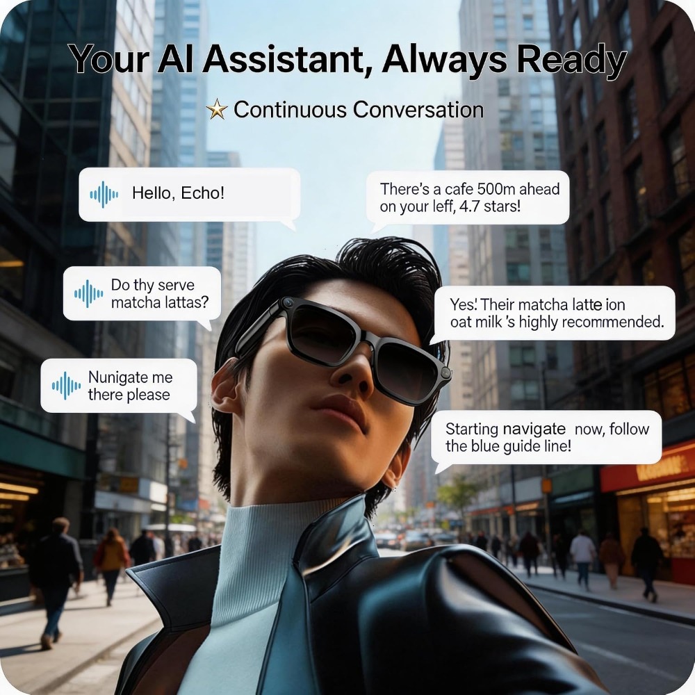 แว่นตาอัจฉริยะ: วิดีโอ 4K, แว่ - Smart Glasses Lens บทวิจารณ์และราคา