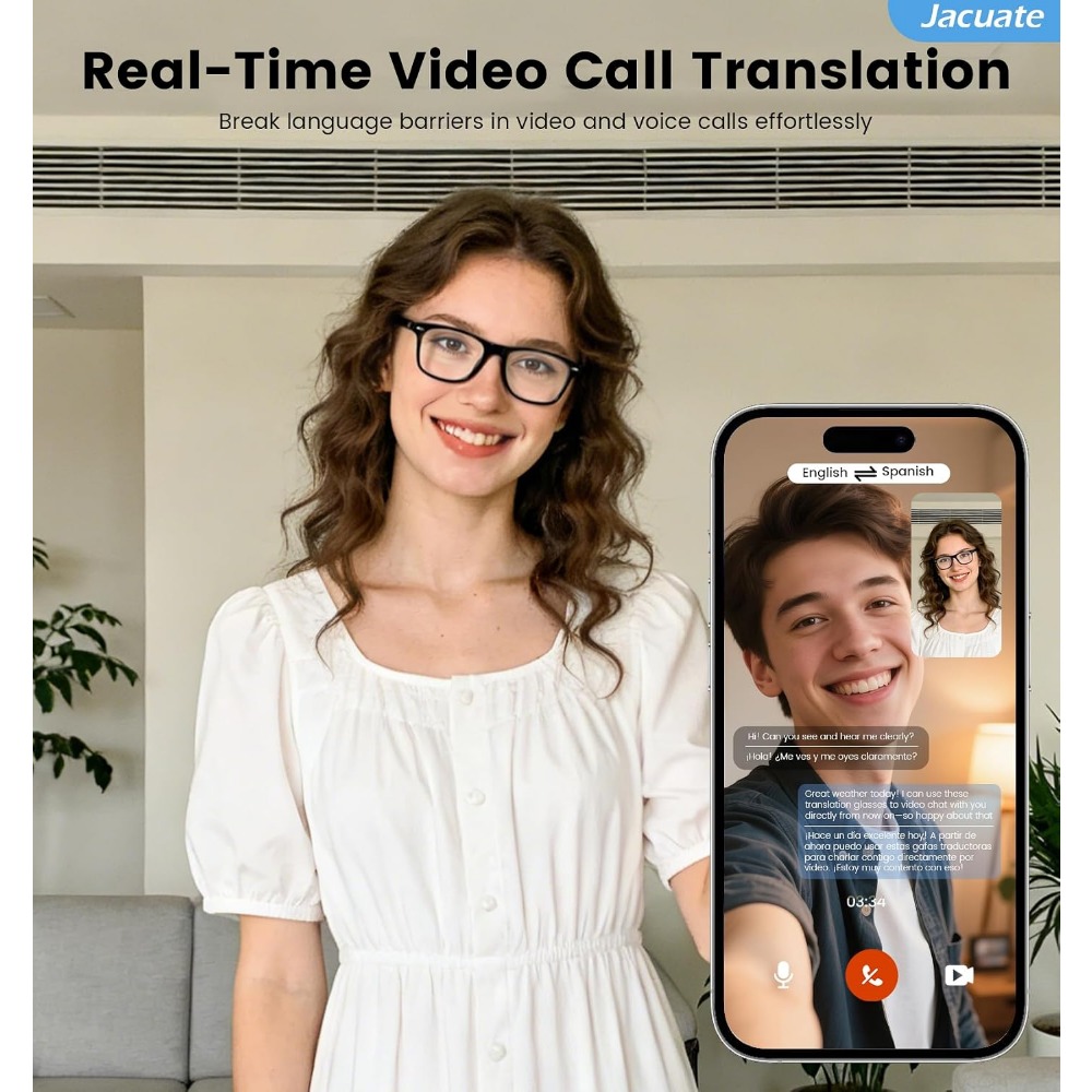 แว่นตาอัจฉริยะพร้อมระบบแปลภาษา - Smart Glasses Lens บทวิจารณ์และราคา