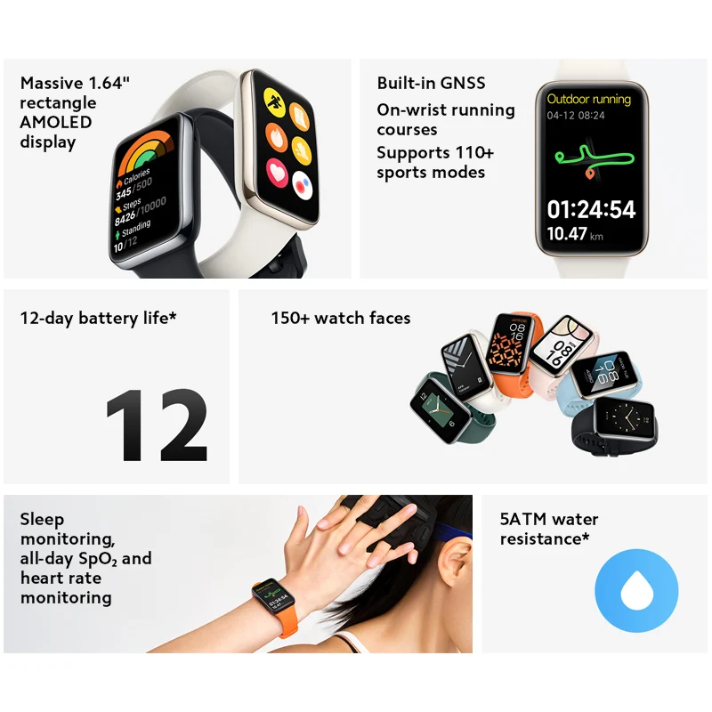 สำหรับ Mi Band 7 Pro รุ่น Glob - Breath Rate Monitor บทวิจารณ์และราคา
