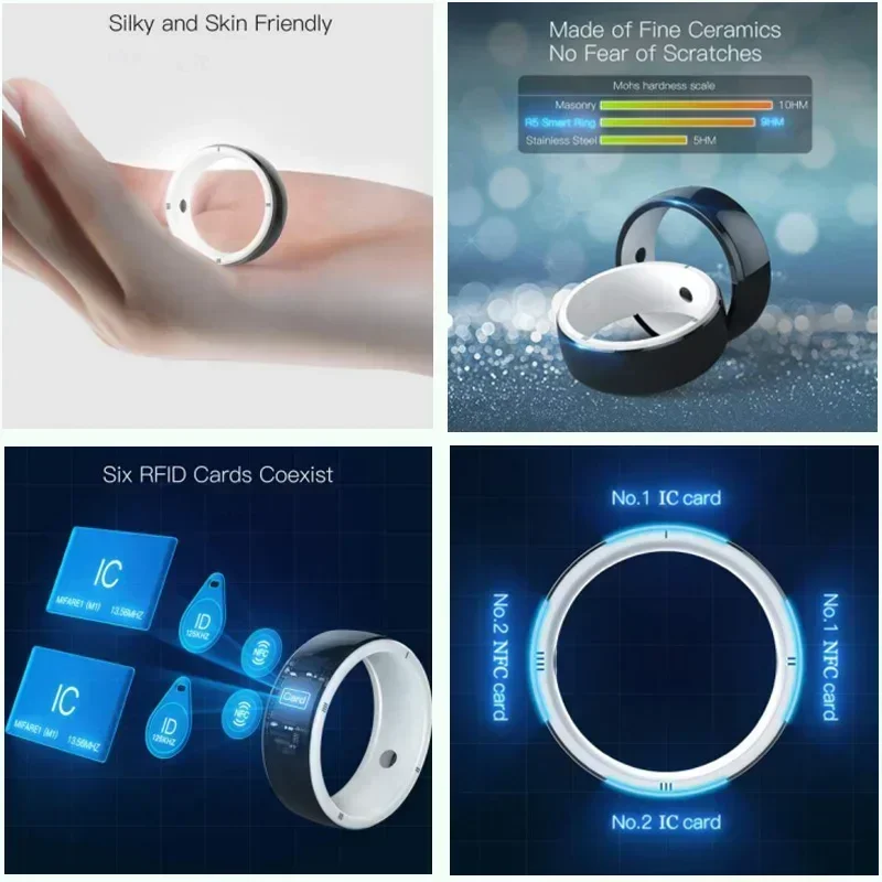 แหวนสมาร์ท 6 การ์ด RFID Disk S - Smart Ring Nfc Pay บทวิจารณ์และราคา
