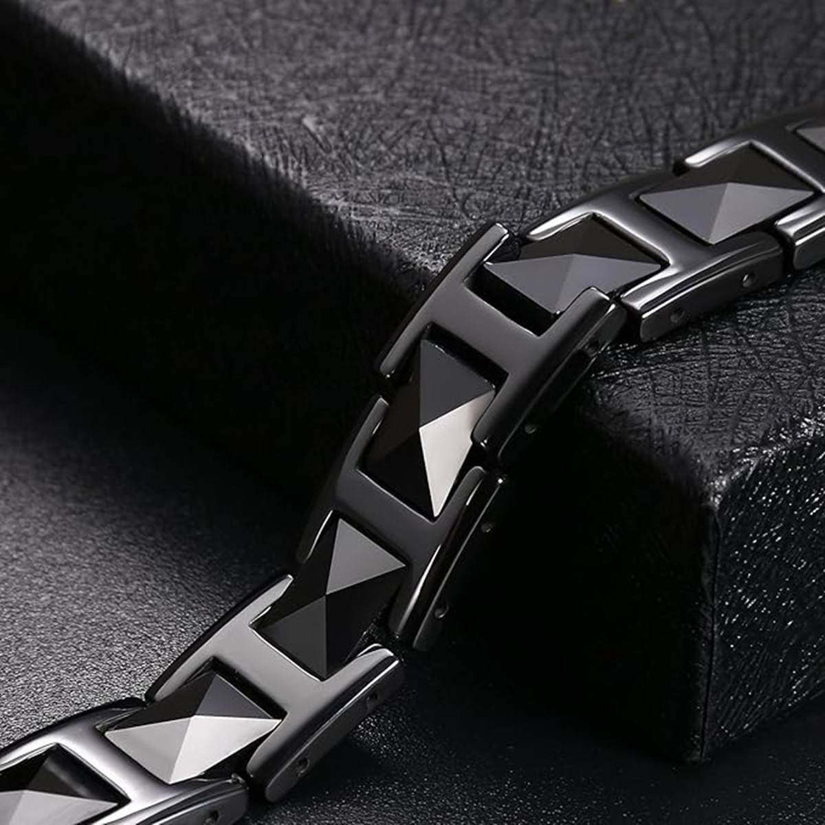 พีระมิดเซรามิคสีดําคู่สร้อยข้อ - Meditation Headband Eeg บทวิจารณ์และราคา