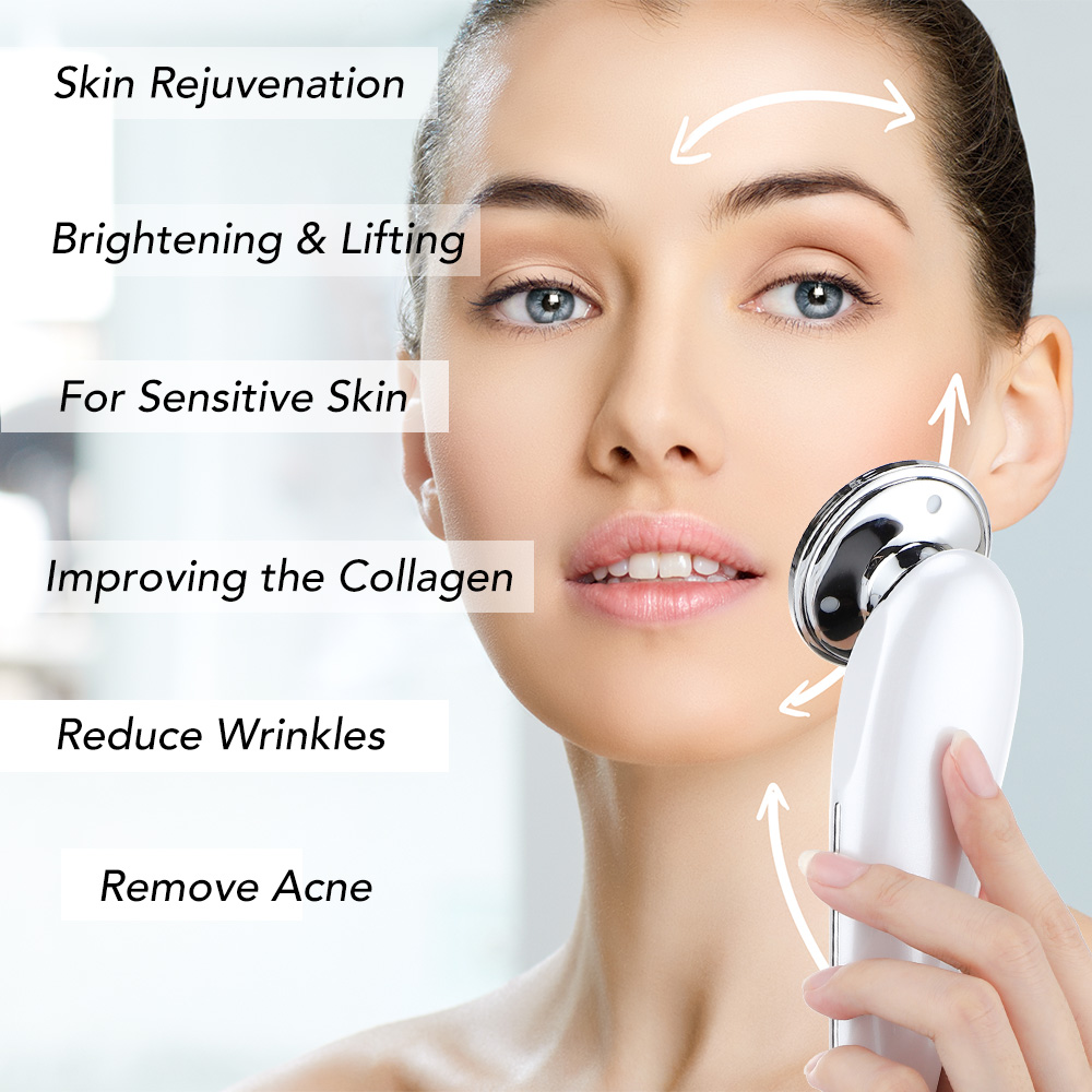 Facial Mesotherapy Electropora - Galvanic Skin Sensor บทวิจารณ์และราคา