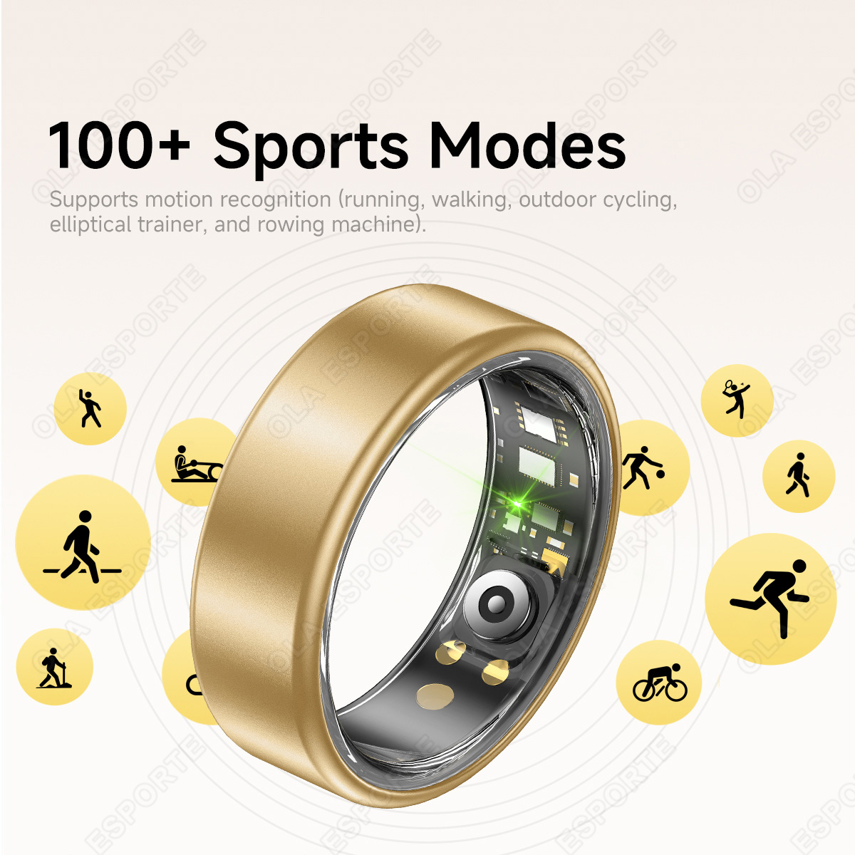 ใหม่ R09 สมาร์ทริงผู้ชายผู้หญิ - Temperature Ring Skin บทวิจารณ์และราคา