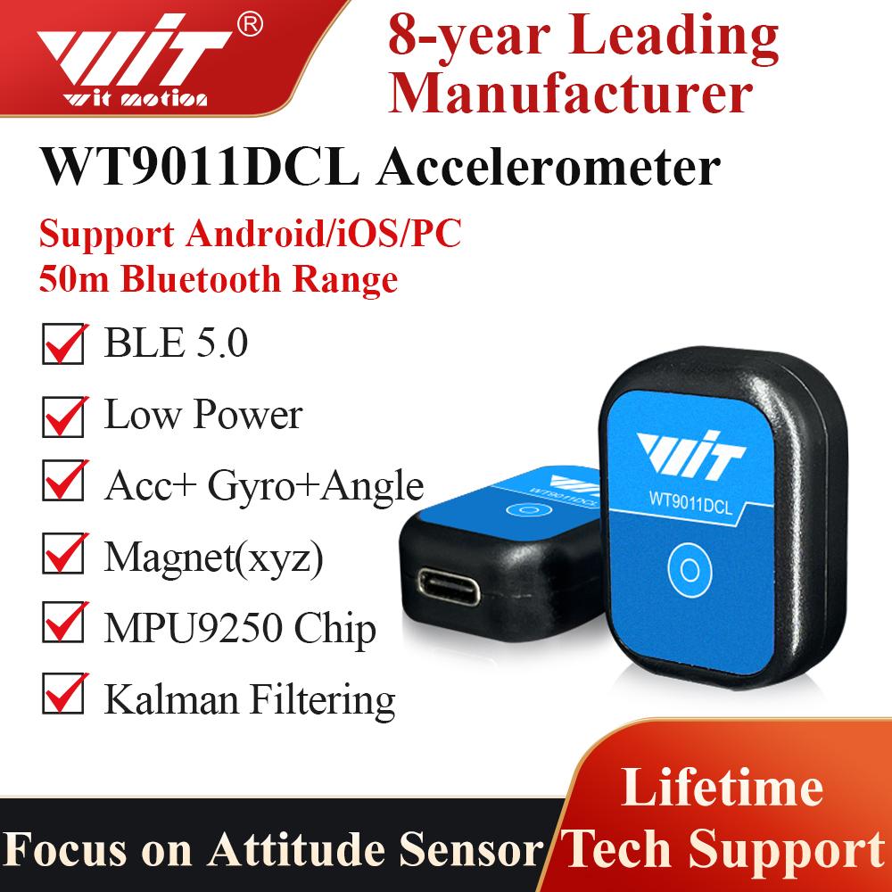 WitMotion WT9011DCL บลูทูธ 5.0 - Muscle Sensor Emg บทวิจารณ์และราคา