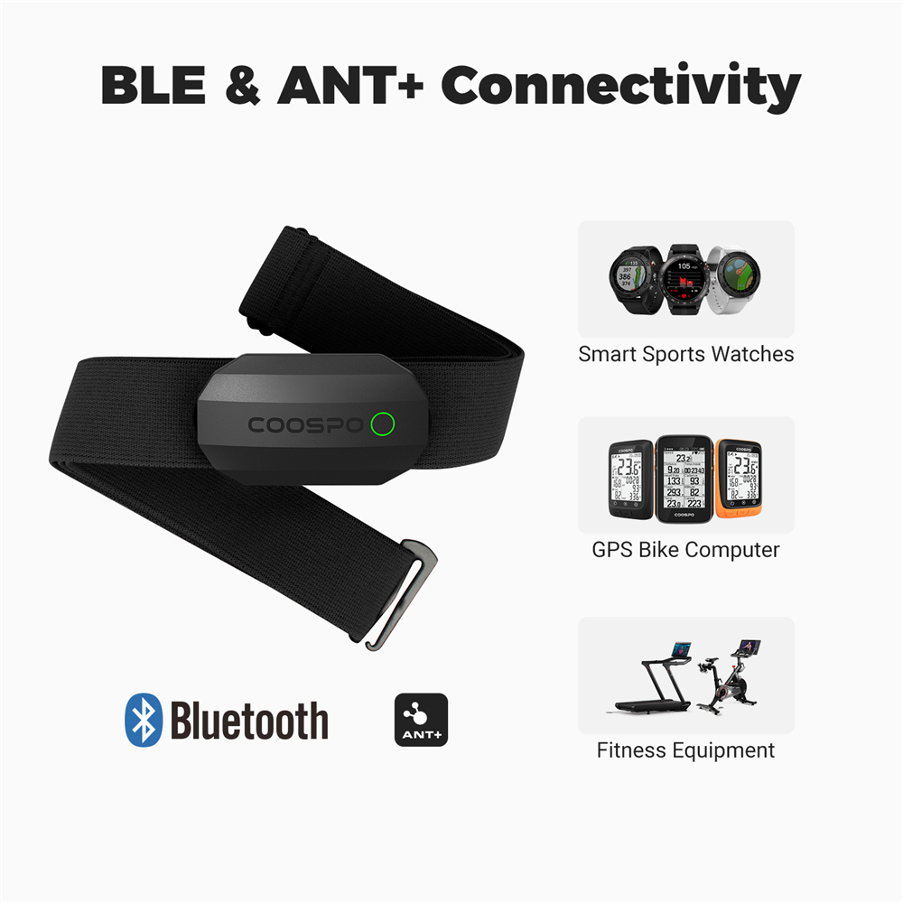 COOSPO H808S Heart Rate Sensor - Breath Rate Monitor บทวิจารณ์และราคา