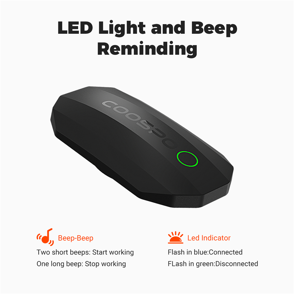 COOSPO H808S Heart Rate Sensor - Breath Rate Monitor บทวิจารณ์และราคา