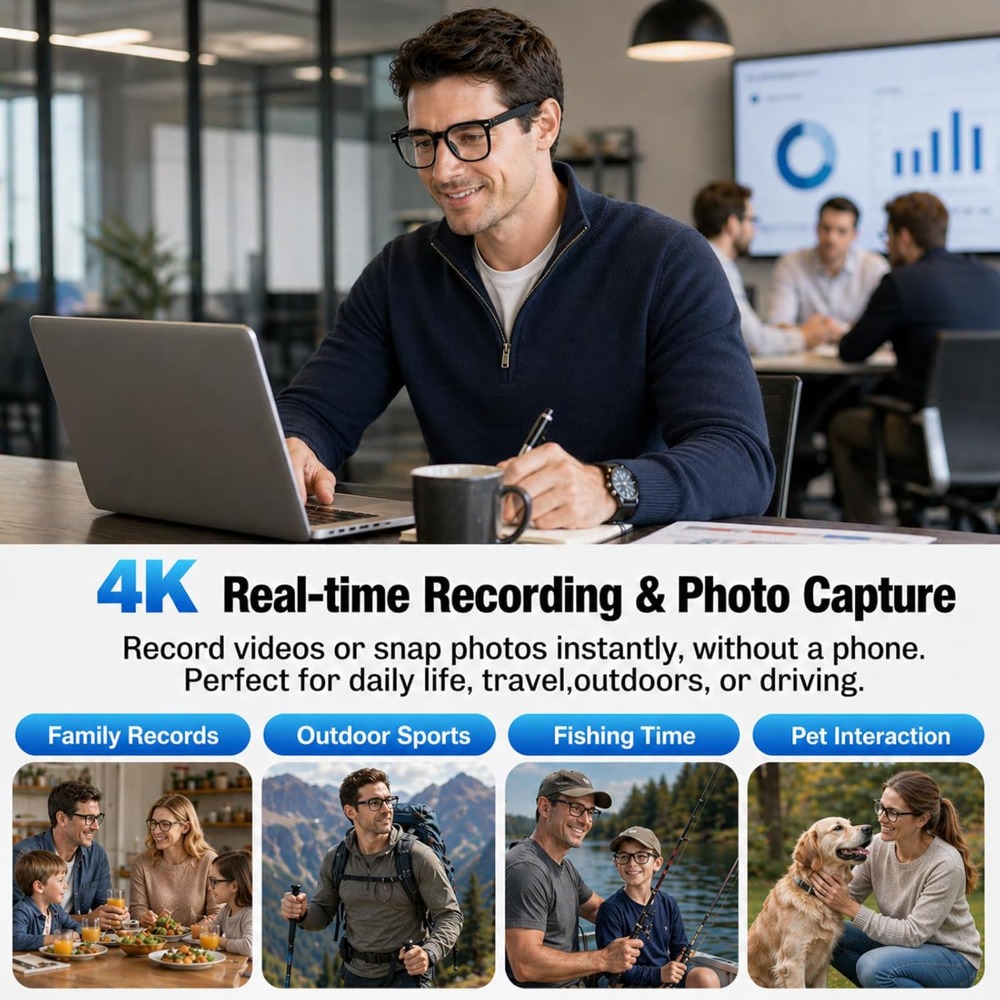 แว่นตาอัจฉริยะสำหรับการเดินทาง - Smart Glasses Lens บทวิจารณ์และราคา