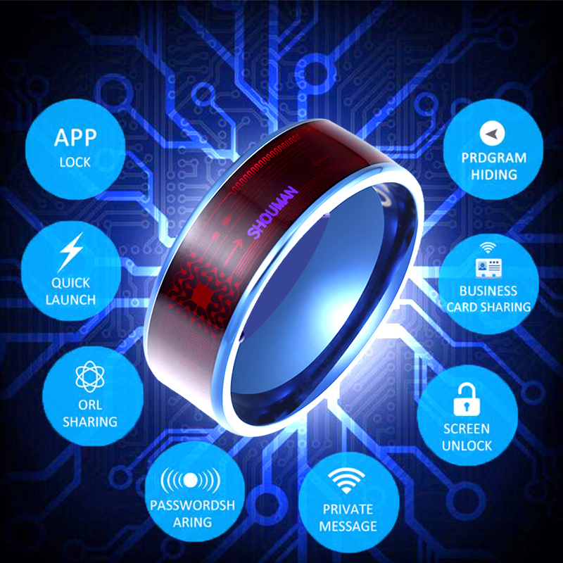 ใหม่แฟชั่นเมจิกสวมแหวนสมาร์ท N - Smart Ring Nfc Pay บทวิจารณ์และราคา