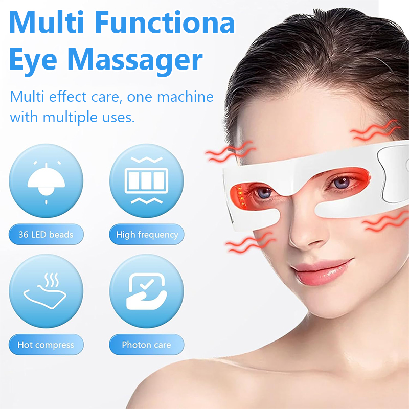 เครื่องนวดตาด้วยแสงสีแดง แว่นต - Light Therapy Glasses บทวิจารณ์และราคา