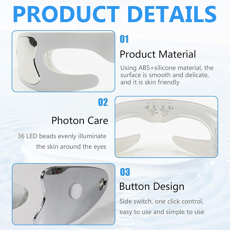 เครื่องนวดตาด้วยแสงสีแดง แว่นต - Light Therapy Glasses บทวิจารณ์และราคา