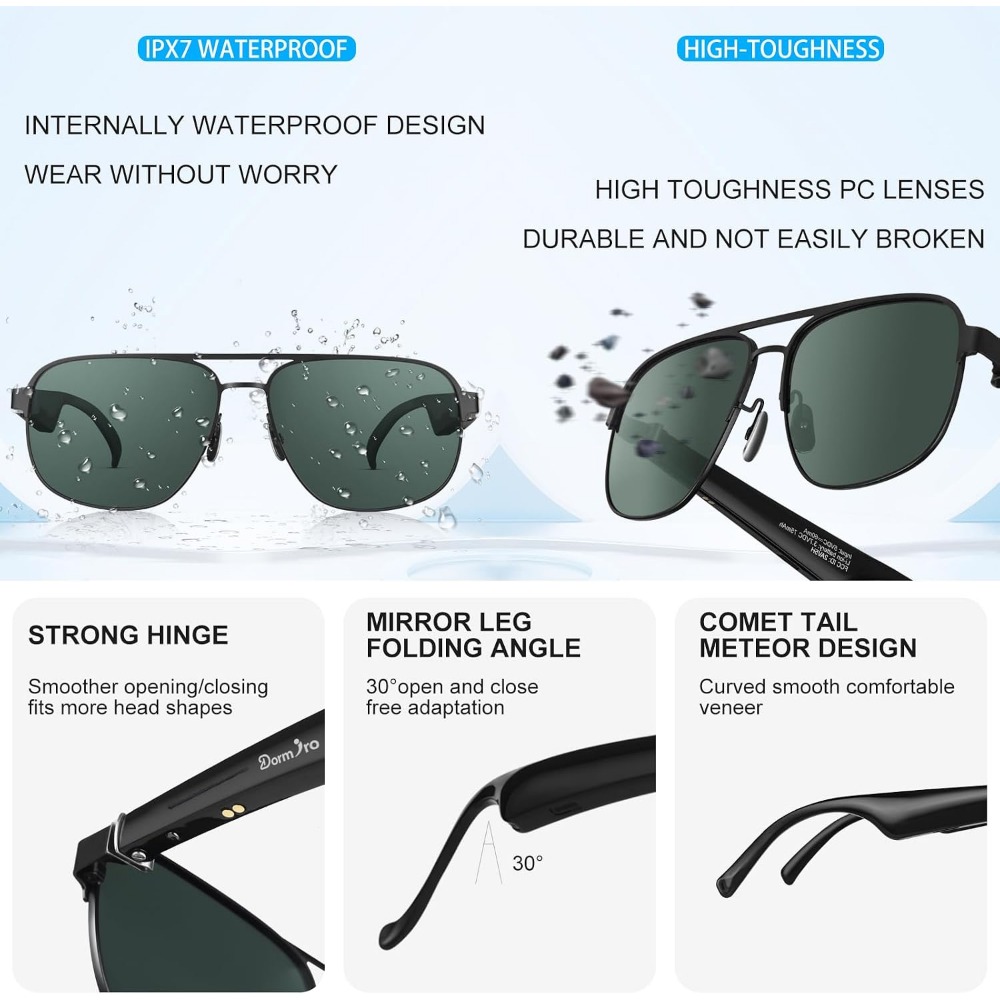 แว่นตาอัจฉริยะสำหรับผู้ชาย แบต - Smart Glasses Lens บทวิจารณ์และราคา
