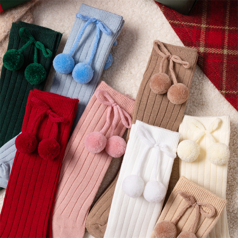 3 คู่/ล็อตเด็ก Ball เข่าถุงเท้ - Baby Sock Oximeter บทวิจารณ์และราคา
