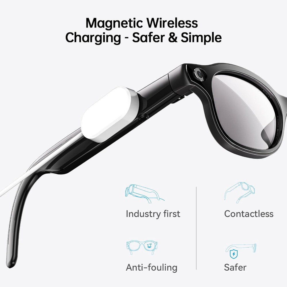 แว่นตาอัจฉริยะ: 13MP, ชาร์จไร้ - Smart Glasses Lens บทวิจารณ์และราคา