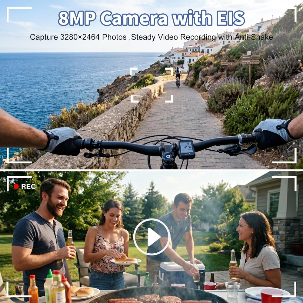 แว่นตาอัจฉริยะพร้อมกล้อง 8MP,  - Smart Glasses Lens บทวิจารณ์และราคา