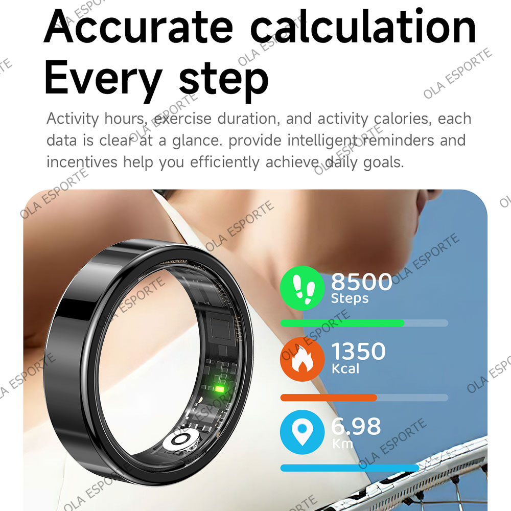 ใหม่ R09 สมาร์ทริงผู้ชายผู้หญิ - Temperature Ring Skin บทวิจารณ์และราคา