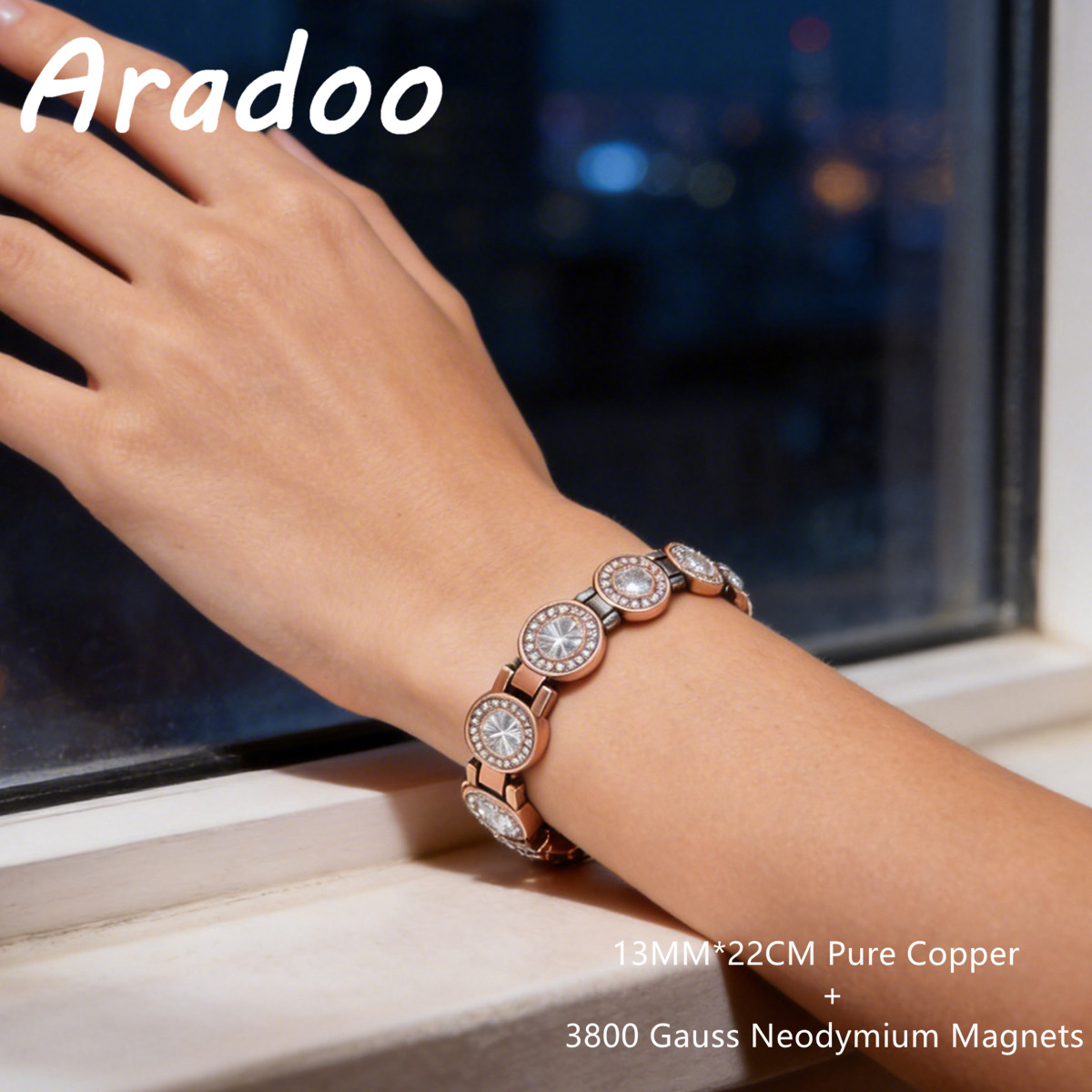 ARADOO 3800 สร้อยข้อมือคริสตัล - Meditation Headband Eeg บทวิจารณ์และราคา