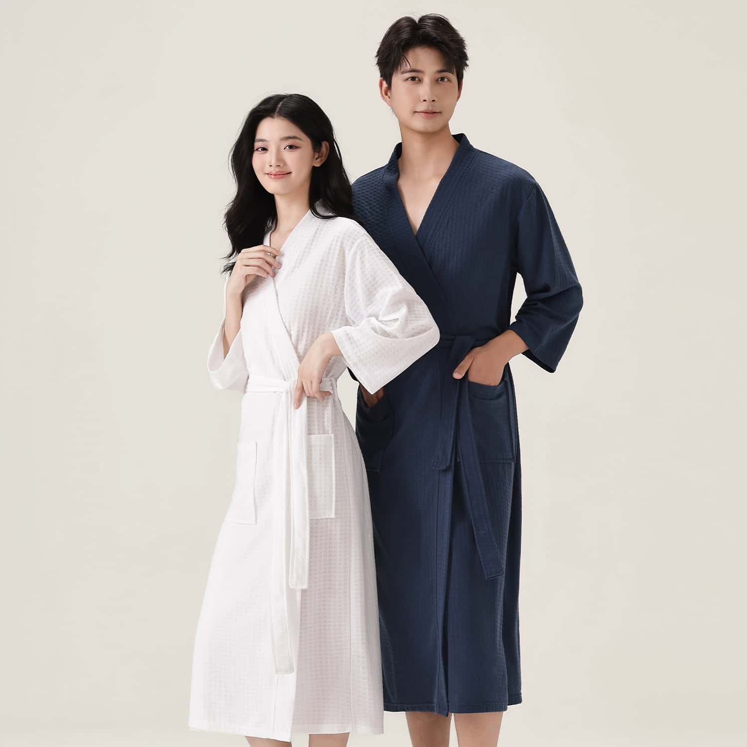 เสื้อคลุมอาบน้ำแบบมินิมอล ลายว - Smart Knee Wrap บทวิจารณ์และราคา