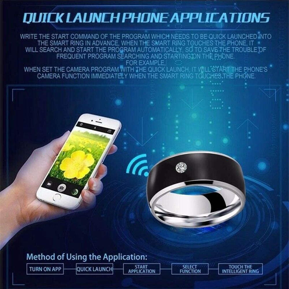 แหวนสมาร์ทเทคโนโลยีอัจฉริยะอเน - Smart Ring Nfc Pay บทวิจารณ์และราคา