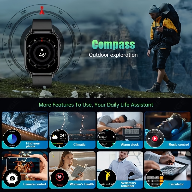 นาฬิกาอัจฉริยะ GPS ปี 2025 น้ำ - Fall Detection Watch บทวิจารณ์และราคา