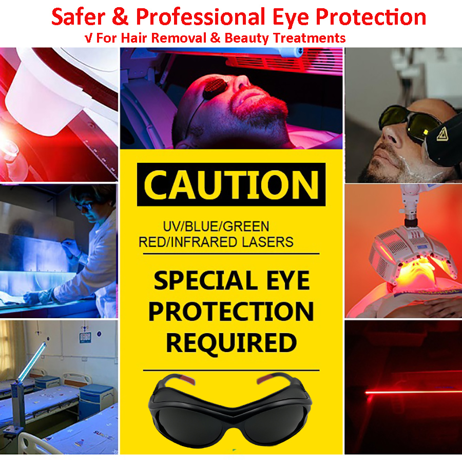 แว่นตาป้องกันแสงเลเซอร์ IPL สำ - Light Therapy Glasses บทวิจารณ์และราคา