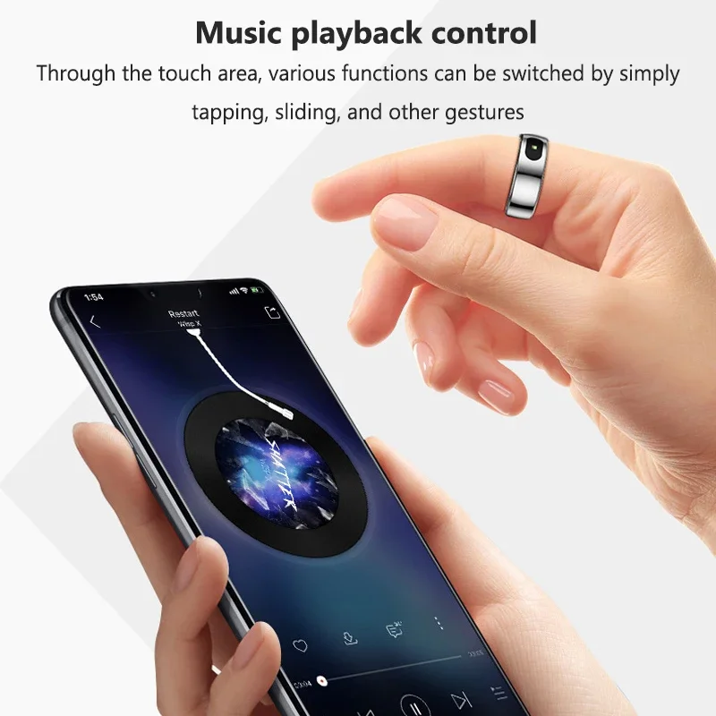 R08 สมาร์ทแหวนผู้ชายผู้หญิงชาร - Temperature Ring Skin บทวิจารณ์และราคา