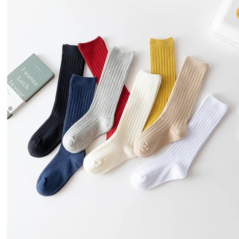 3 คู่/ล็อตเด็กเข่าสูงถุงเท้าเด - Baby Sock Oximeter บทวิจารณ์และราคา